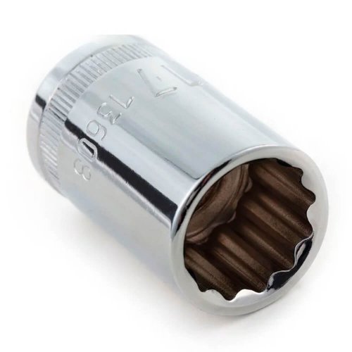 Soquete Estriado 1/2" de 14mm - Sata