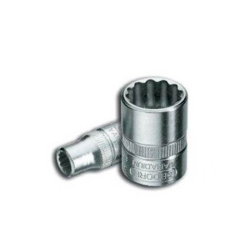 Soquete Estriado 1/4" mm - Gedore
