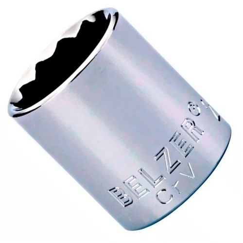Soquete Estriado 3/8" x 12mm - Belzer