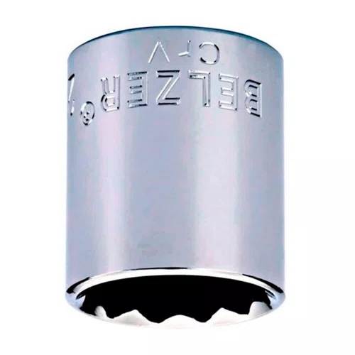 Soquete Estriado 3/8" x 12mm - Belzer