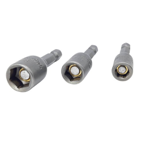 Soquete Magnético (3 Peças) 1/4" - 5/16" - 3/8" - B-38847 - Makita