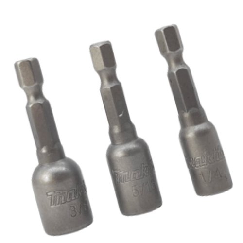 Soquete Magnético (3 Peças) 1/4" - 5/16" - 3/8" - B-38847 - Makita