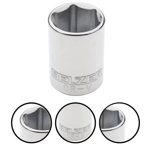 Soquete Sextavado 1/2" x 24mm - Belzer