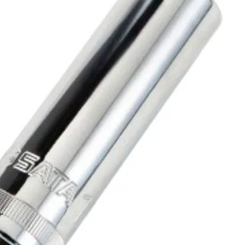 Soquete Sextavado Longo 1/2" de 10mm - Sata
