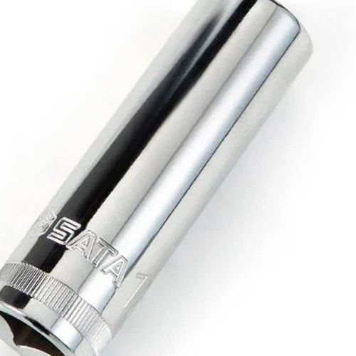 Soquete Sextavado Longo 1/2" de 14mm - Sata