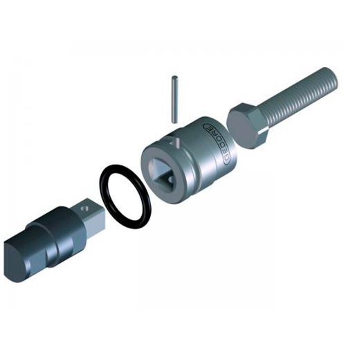Soquete Sextavado Longo de Impacto 3/4" - 41 mm - Gedore