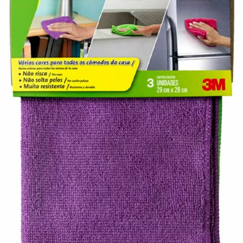 Super Pano Scotch Brite Multiuso com 3 peças - 3M