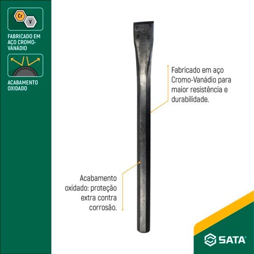 Talhadeira Mecânica Punção 25 x 300mm - Sata