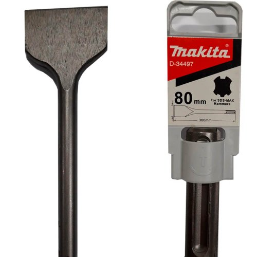 Talhadeira SDS Max Tipo Pá 80 x 300mm - D-34497 - Makita