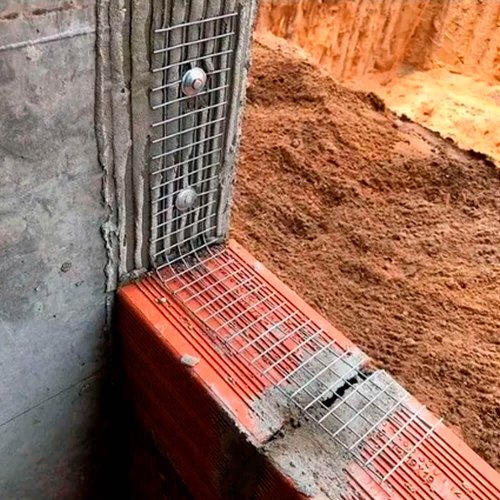 Tela Para Amarração de Alvenaria 1,2MM X 120MM X 500MM Caixa Com 100 - Âncora