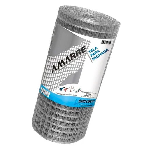 Tela de Reforço Para Fachada 1,20MM X 0,5 X 25M - Âncora