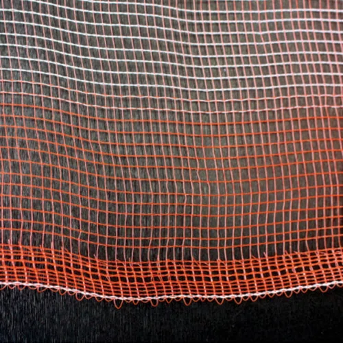 Tela Plástica para Sinalização Tapume Laranja e Branca 50 x 1.20M - Telas