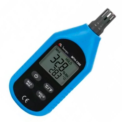 Termo-Higrômetro Mini Ambiental MTH-1300 - Minipa