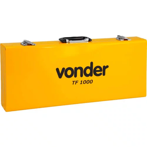 Termofusora para Tubos PPR 1000W 20 a 63mm com 6 bocais e Maleta TF 1000 - Vonder