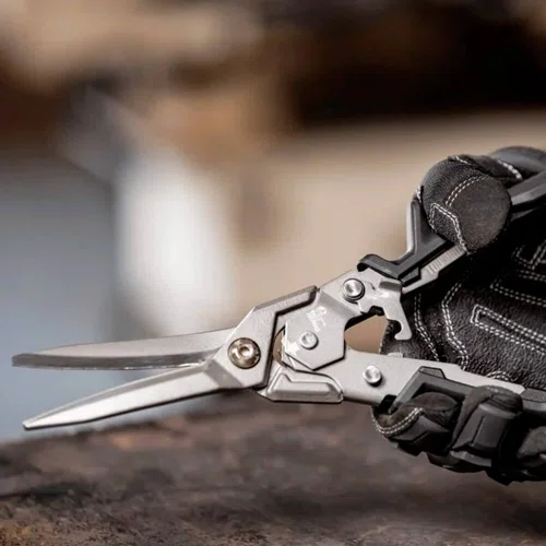 Tesoura de Aviação Corte Longo Reto - Toughbuilt