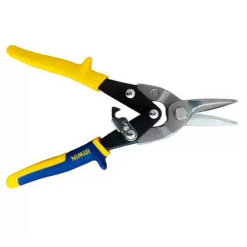 Tesoura para Chapa Tipo Aviação Corte Reto e Curvas Amplas - Irwin