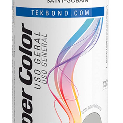 Tinta Spray Alumínio Uso Geral 350ml/250g - Tekbond