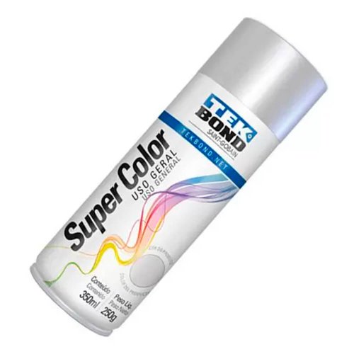 Tinta Spray Alumínio Uso Geral 350ml/250g - Tekbond
