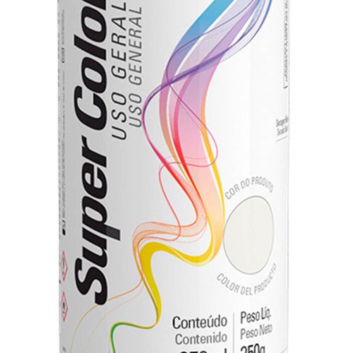 Tinta Spray Branco Brilhante Uso Geral 350ml/250g - TekBond