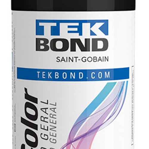 Tinta Spray Preto Fosco Uso Geral 350ml/250g - TekBond