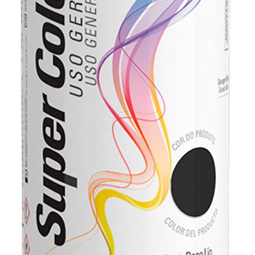 Tinta Spray Preto Fosco Uso Geral 350ml/250g - TekBond