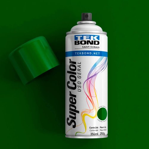 Tinta Spray Verde Escuro Uso Geral 350ml/250g - TekBond