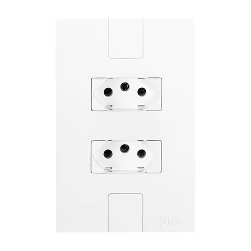 Tomada Dupla 2P + T 20A 250V - Pluzie