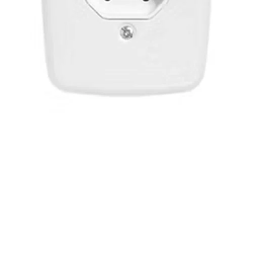 Tomada Dupla 4 x 2 2P + T com Placa Branca 10A 250V - Pluzie
