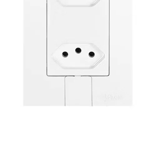 Tomada Dupla Fácil 2P + T 20A 250V - Pluzie