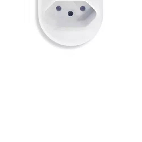 Tomada em Barra 4 Vias 2P + T 10A 250V Branco - Pluzie