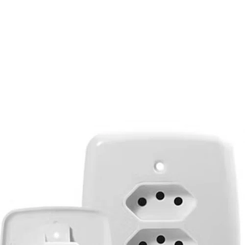 Tomada Fácil - 3 Tomadas 2P 10A 250V - Pluzie