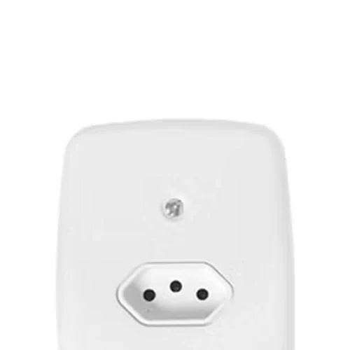 Tomada Simples 2P + T 20A 250V com Placa Branca - Pluzie