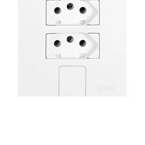 Tomada Tripla 2P + T 20A 250V - Pluzie