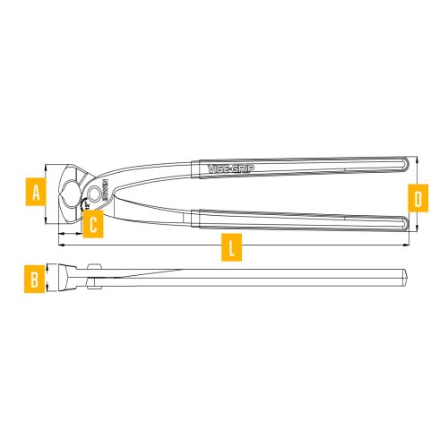 Torquês Armador com Cabo Emborrachado 12" - Irwin