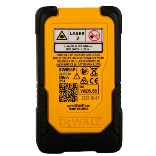 Trena a Laser 16m à Bateria ATOMIC - DW055PL - Dewalt