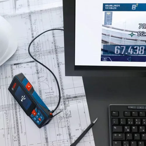 Trena à Laser PRO GLM 150-27 C com Alcance 150m - Bosch