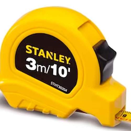 Trena Básica Amarela com Freio Manual 3m - Stanley