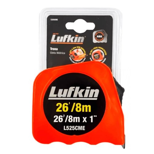 Trena Lufkin 8m Laranja - L525CME - Lufkin