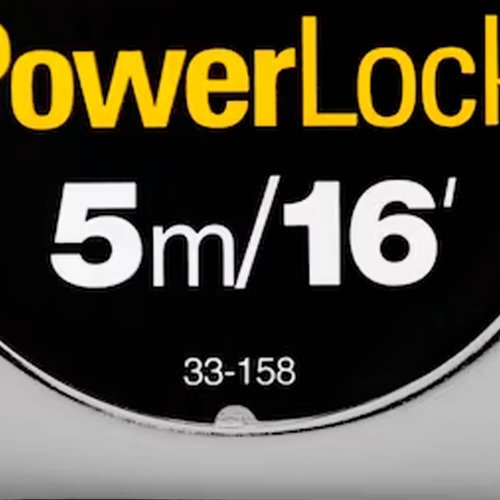 Trena Powerlock Caixa Metálica 5 Metros - Stanley