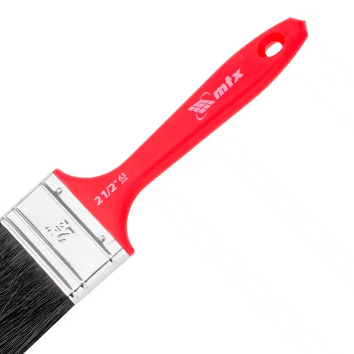 Trincha/ Pincel 2.1/2" para Tintas, Esmalte e Óleo com Cerdas Mistas - MTX