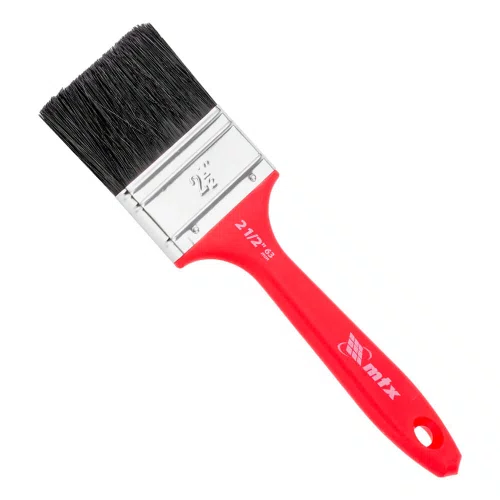 Trincha/ Pincel 2.1/2" para Tintas, Esmalte e Óleo com Cerdas Mistas - MTX