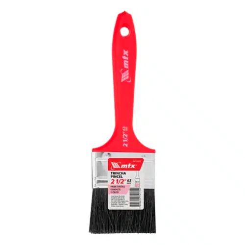Trincha/ Pincel 2.1/2" para Tintas, Esmalte e Óleo com Cerdas Mistas - MTX