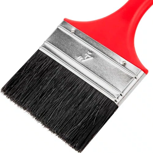Trincha/ Pincel 4" para Tintas, Esmaltes e Óleo com Cerdas Mistas - MTX