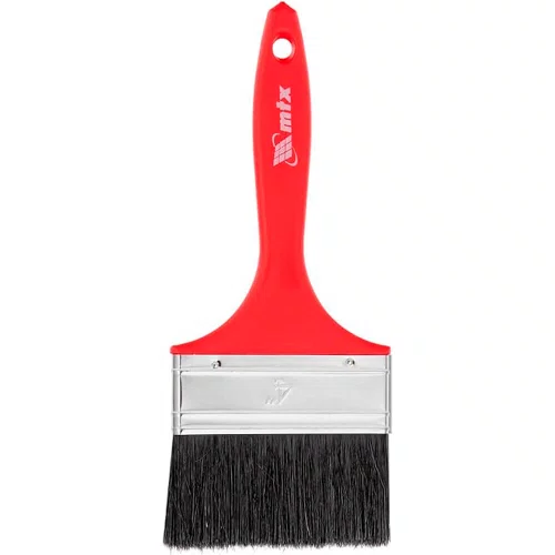Trincha/ Pincel 4" para Tintas, Esmaltes e Óleo com Cerdas Mistas - MTX