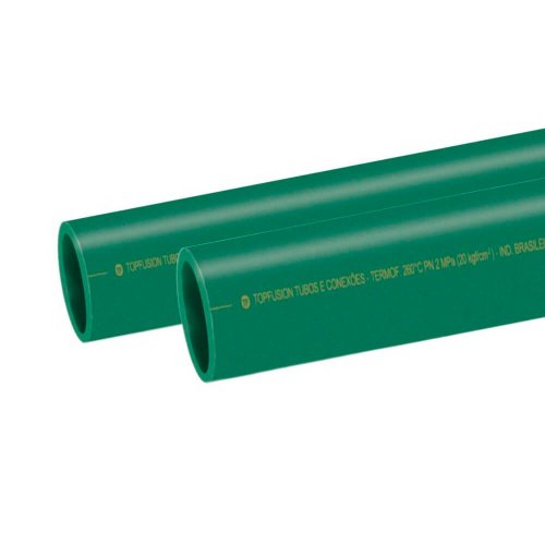 Tubo 3 metros 32mm PPR Para Água quente e Fria - TopFusion