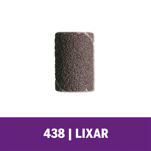 Tubo de Lixa 1/4" 6 Unidades Ref.: 438 - Dremel