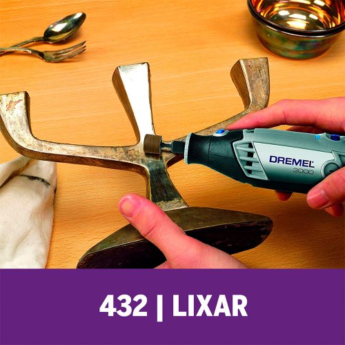 Tubo de Lixa G120 Com 6 Unidades REF 432 - Dremel