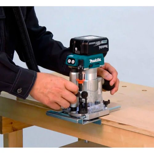 Tupia Laminadora 5/16" 18V à Bateria - Makita DRT50RTJX9