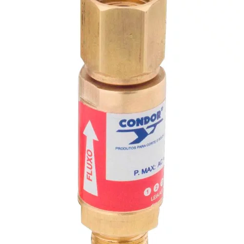 Válvula Corta Fogo VCFN Maçarico Gas - Condor