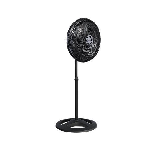 Ventilador de Coluna Preto Turbo 50cm 6 Pás Oscilante 127V Premium - Ventisol
